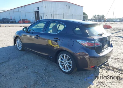 2012 Lexus Ct 200H Premium из США, поврежденный, VIN JTHKD5BH1C2057053